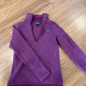 Patagonia Purple Quarter Zip